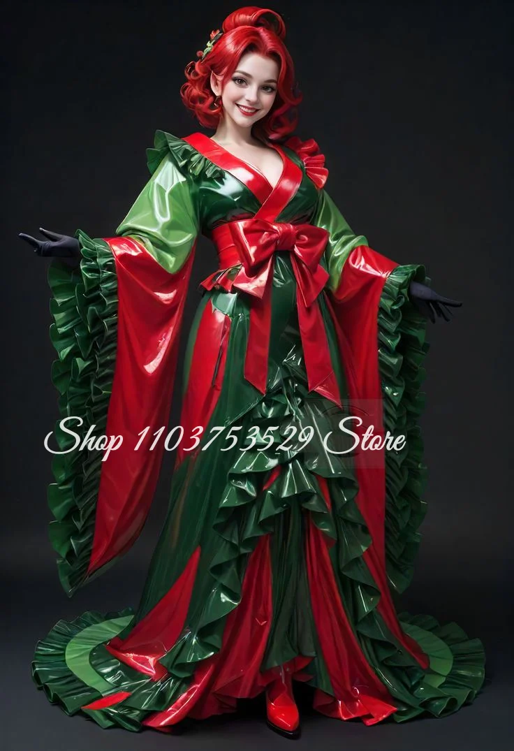 

Индивидуальные винтажные викторианские бальные платья зеленого и красного цветов, вечерние платья для особых случаев, костюмные бальные платья, рождественские вечерние платья