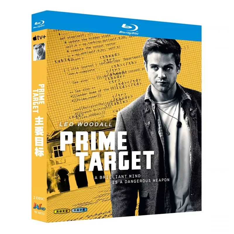 Blu ray Ultra High Definition British Drama Main Target BD Disc Box with Chinese English and Traditional Japanese Subtitles