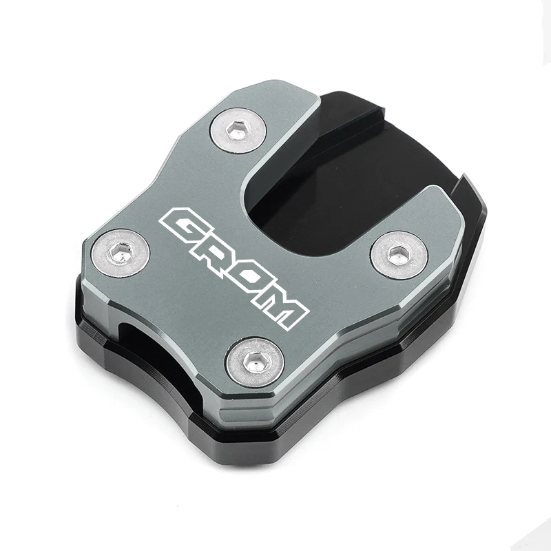 For HONDA GROM MSX125 MSX 125 2019-2024 Motorcycle Accessories Kickstand Foot Side Stand Sidestand Extension Pad Support Plate