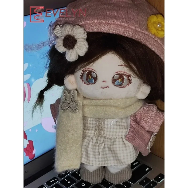 Evelyn 20cm Cotton Doll Clothes Kawaii Dress Up Game Plush Doll's DIY Clothing Love and Deepspace birthday Gift No Doll