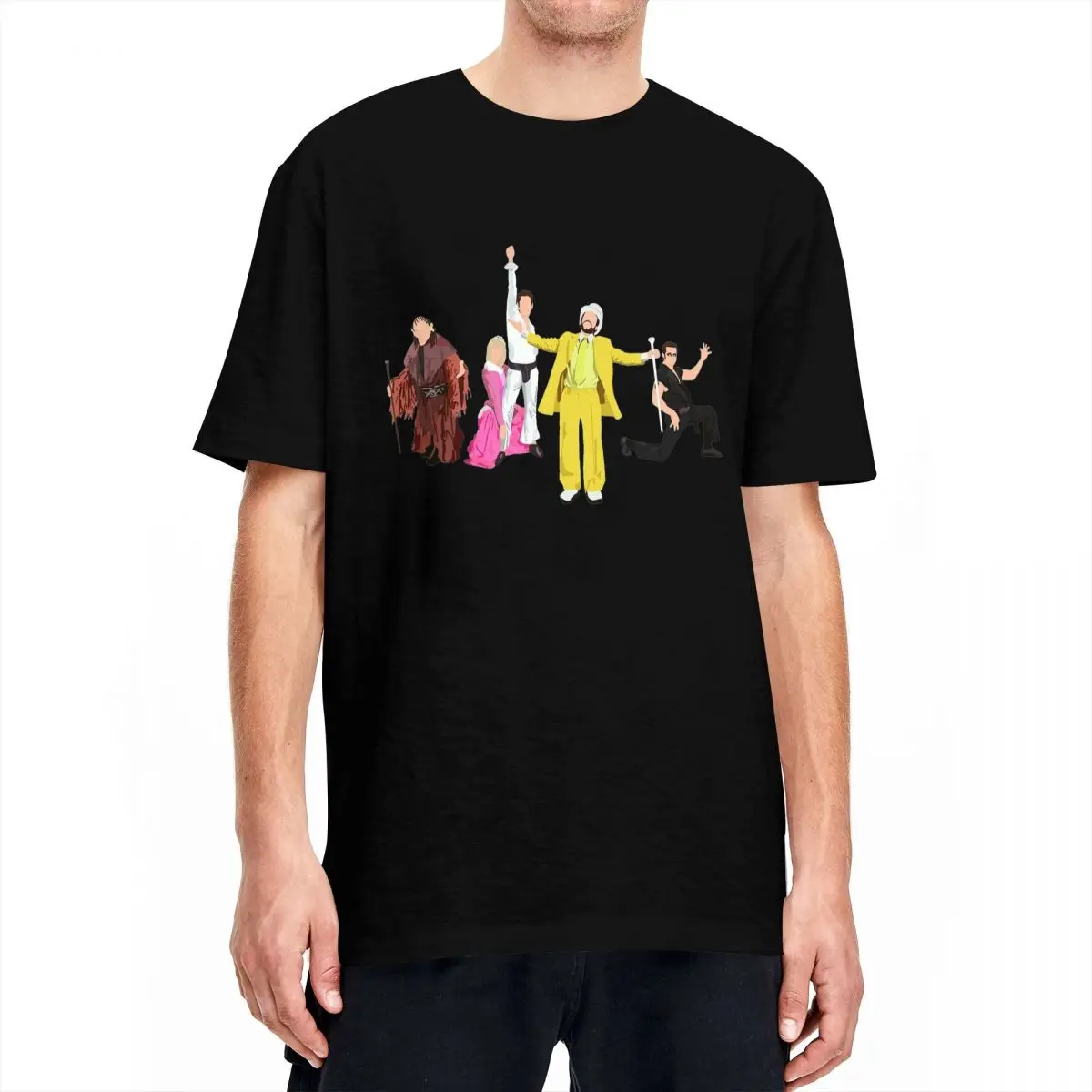 

Men Women's T-Shirt Nightman And Dayman Cometh T Shirts Hip Hop Summer Tees Funny Pattern Cotton Tops Gift