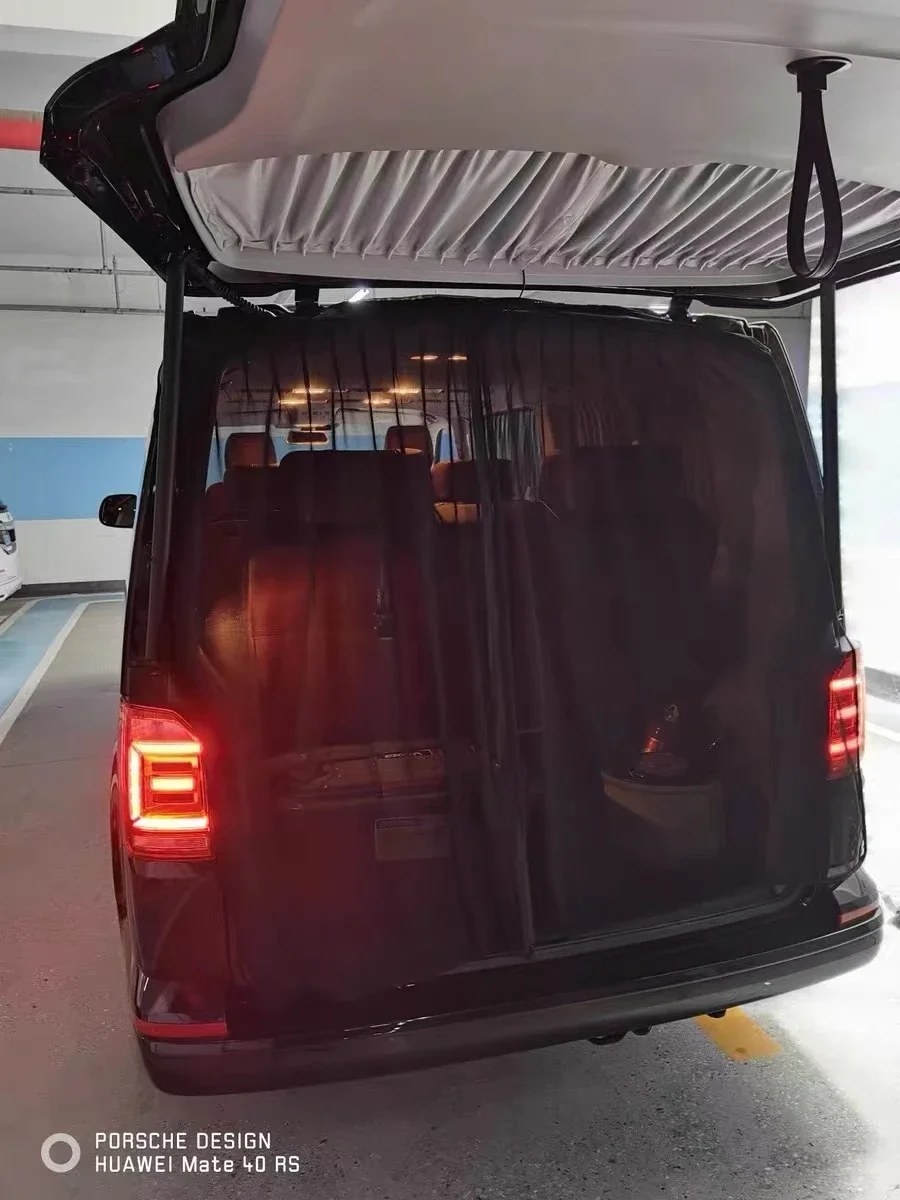 1 قطعة RV الباب الخلفي باب الحظيرة المغناطيسي الحشرات البعوض يطير شاشة صافي لفورد ترانزيت VW الناقل تويوتا فيات RV اكسسوارات