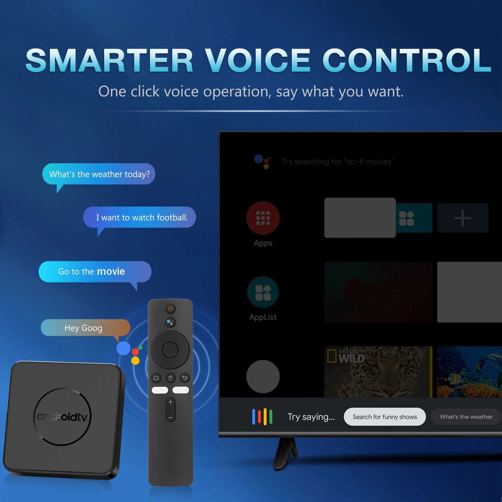 Q96 ATV 8K Allwinner H313 Smart TV Box Android 14.0 Quad Core 8GB 128GB Obsługa 8K 4K HD IPTV 4G 5G Dual Wifi6 Set Top Box — zdjęcie produktu 5