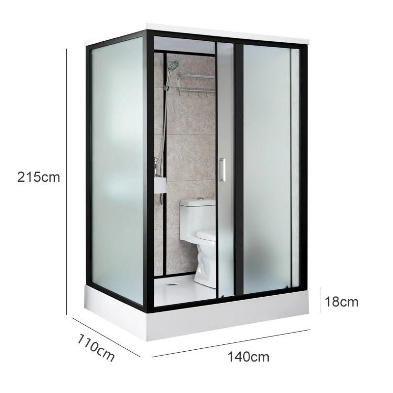 

Integrated Bathroom Pod Prefab Bathroom Pod Movable Washing Room Integrated Shower Room Unit