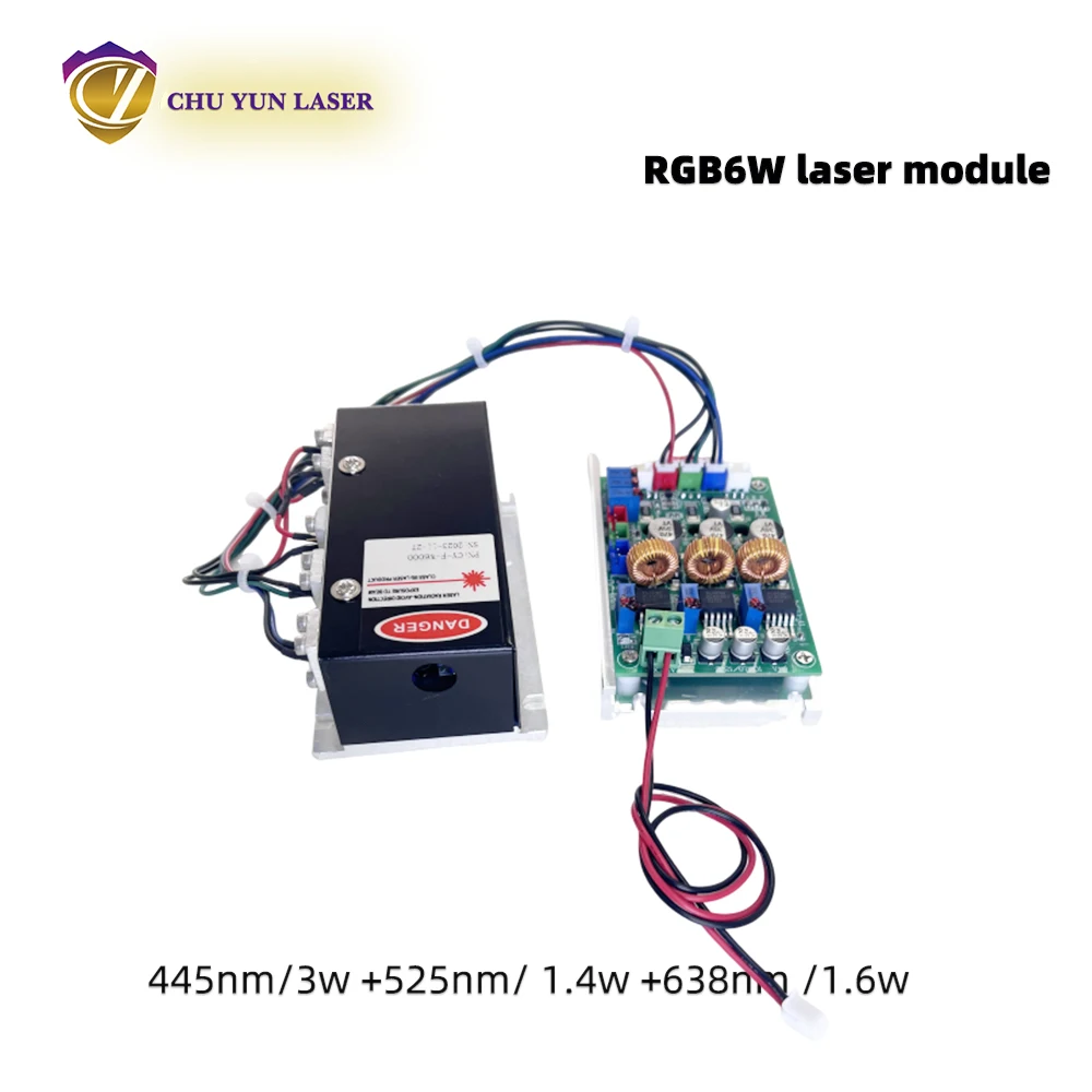 DC 12V rgb6w white color for laser module Red/Blue/Green ttl or analogue support OEM ODM