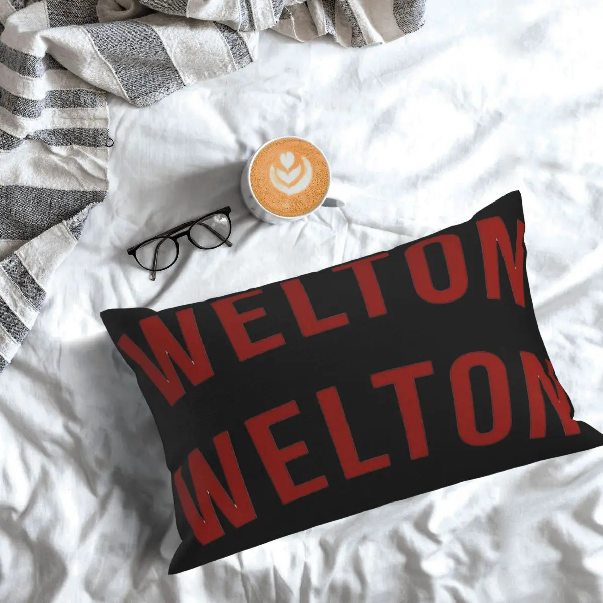 Dead Poets Society- Welton Logo Rectangle Pillowcase Cushion Cover Decorative Bedroom Bed Home Comfort Throw Pillow