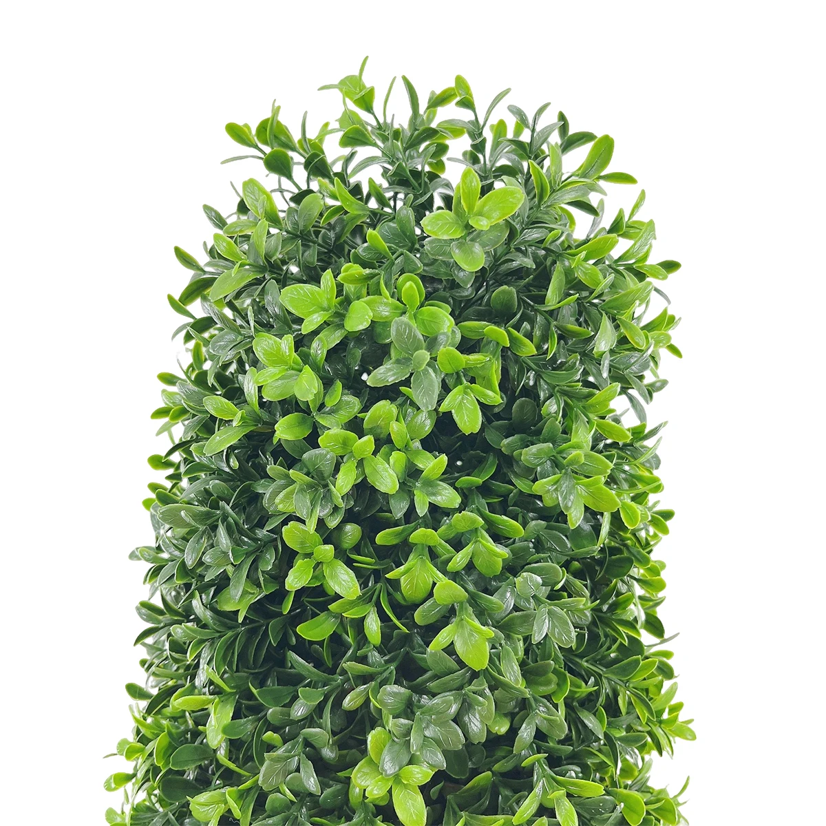 Imagem -06 - Plantas de Torre Artificial Vaso Grande Boxwood Topiary Bonsai Folhas Verdes Cone Plantas Varanda Interior ao ar Livre Decoração de Casa 92cm