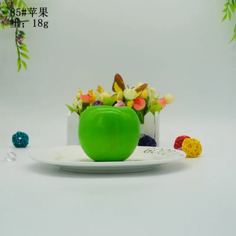 Simulation Red Ground Cherry Snake Fruit, Artificial Delicious Red Apple Model, Fake Fruit Plate Decoration Holiday Props