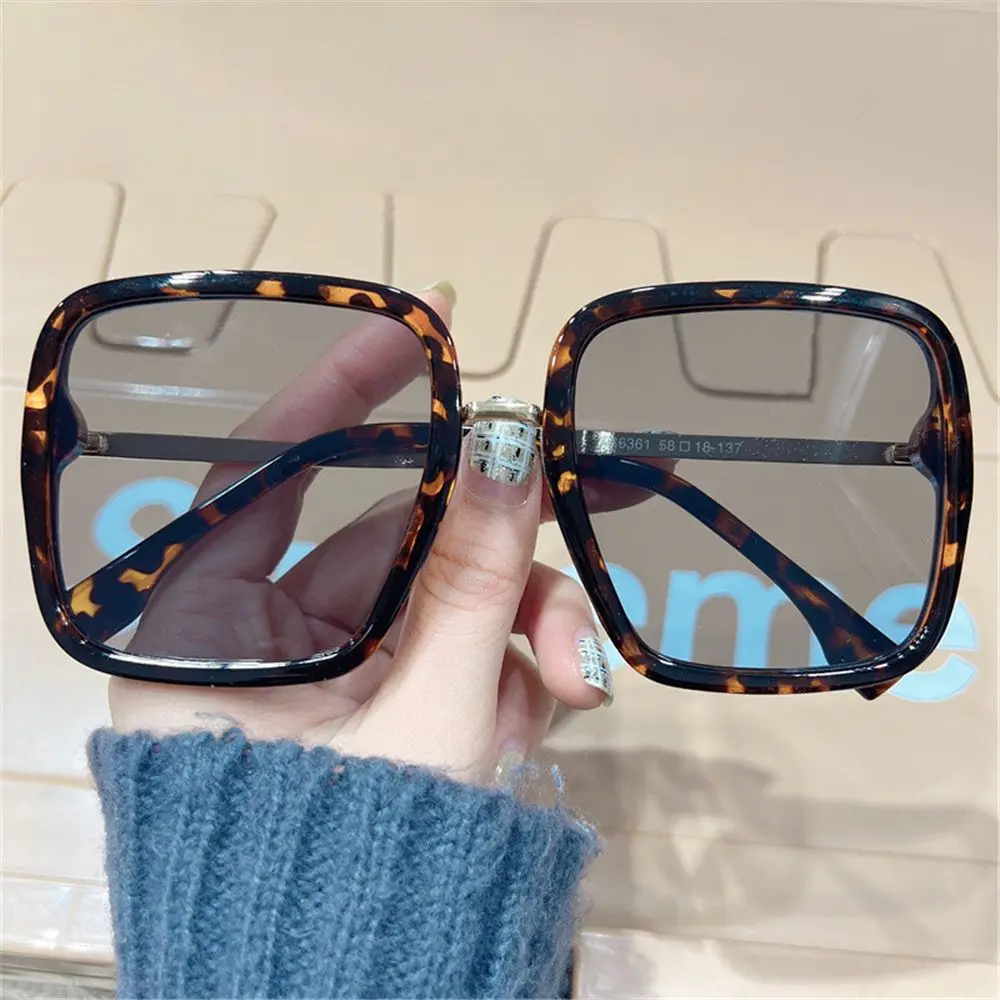 

Outdoor Oversized UV400 Men's Shades Goggles Women Metal Sunglasses Eyewear