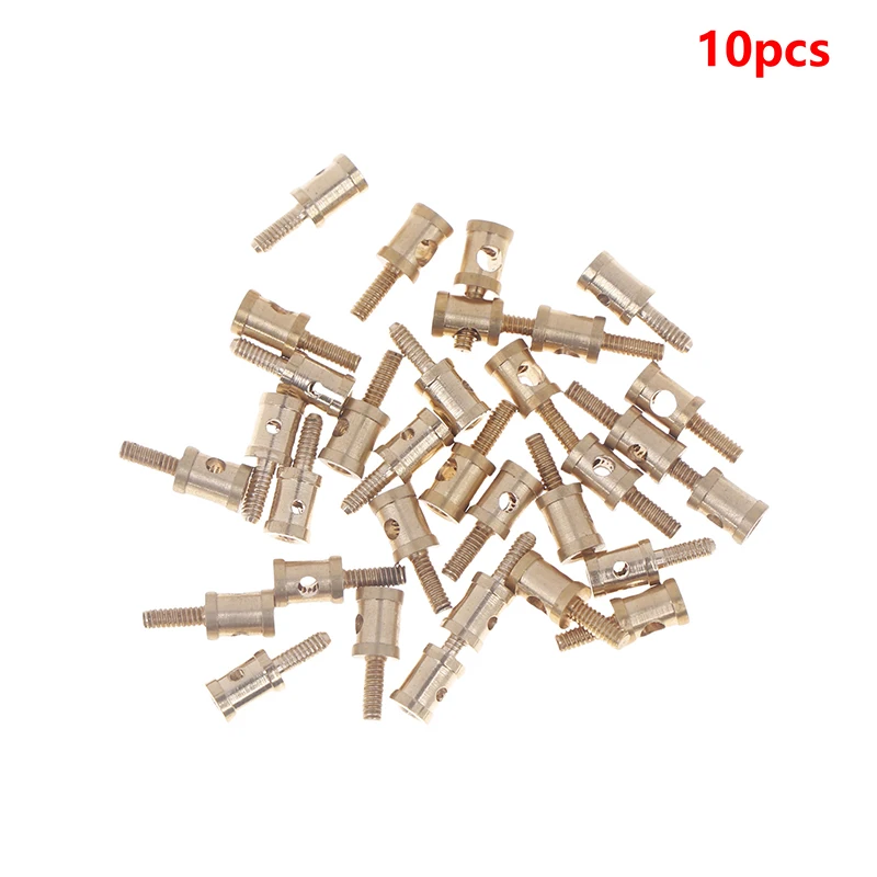 10pcs RC Airplane Pushrod Linkage Stopper Servo Connectors D1.1/1.6/2.1mm RC Model AirPlane Parts Replacement For Rc Helicopter