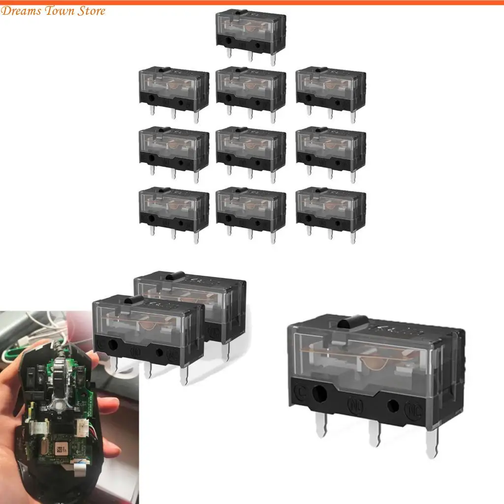 

HX6A Kailh for GM 8.0 Mouse Micro Switch Micro Button Gold Contactor 80Million
