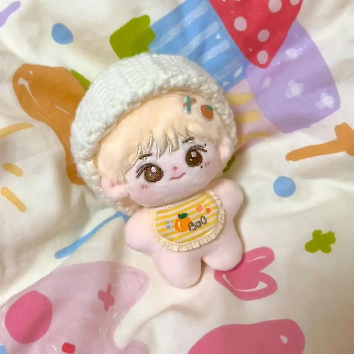 10 Cm Idol Doll Plush Stuffed 17 SEUNGKWAN Korean Men\'s Team Squinting Starfish Printed Body Keychain Fans Birthday Gifts Xmas