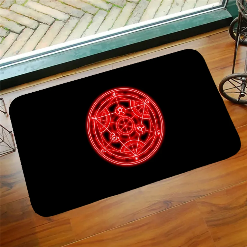 Magic Circle Super Absorbent Bathroom Rug Rug for Bed Room Mats Welcome Mat Bedrooom Carpet for Kitchen Non Slip Carpet Balcony