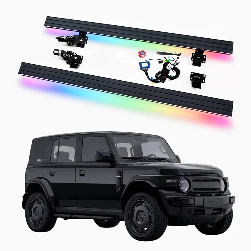 

Automatic Electric Power Neon LED Light Side Step Running Board for ICAR-V23 2025+