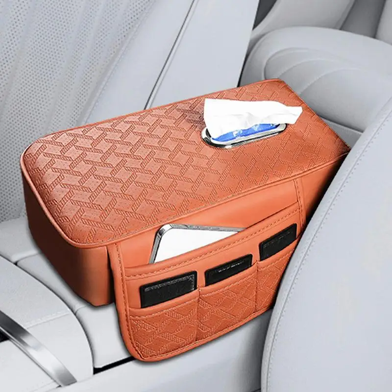 

Автомобильная центральная консоль, эргономичный усилитель для центрального подлокотника, с боковыми карманами