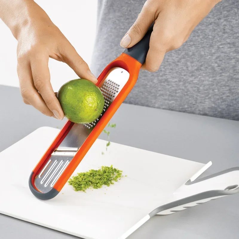 

2-in-1 Mini Grater Slicer Anti Hurt Hands Vegetable Cutter Fruit Slicer Multifunctional Potato Peeler Carrot Cutter Gadget