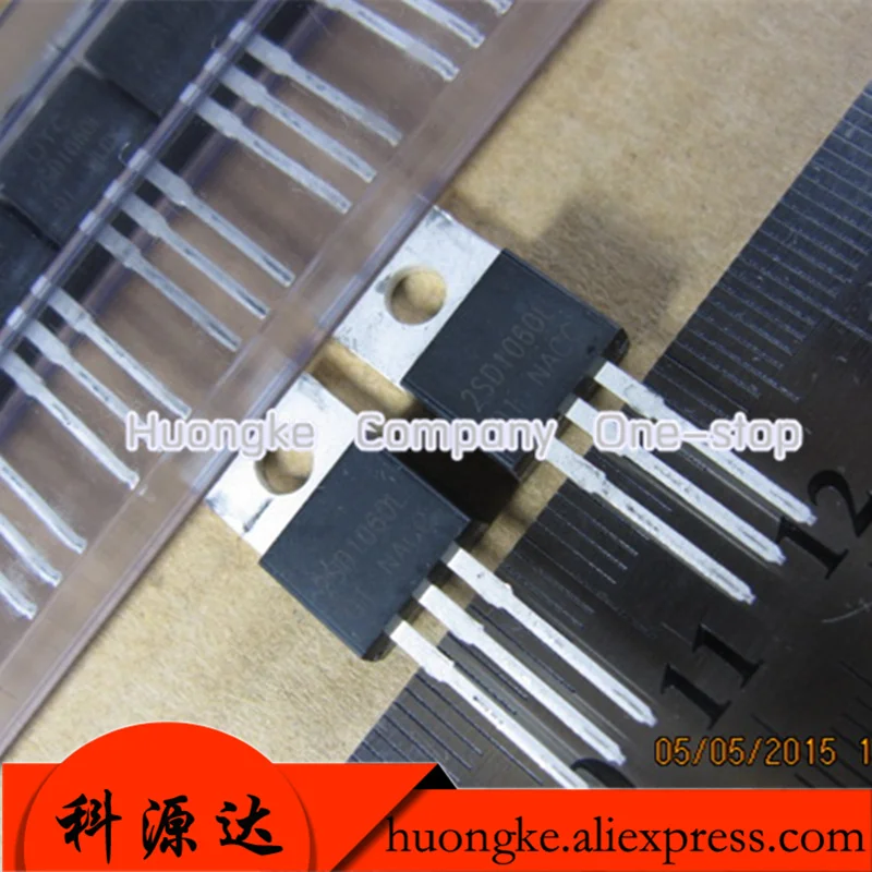 5pcs/lot 2SD1060L-Q 2SD1060L TO-220 Trans GP BJT NPN|PNP 50V 5A