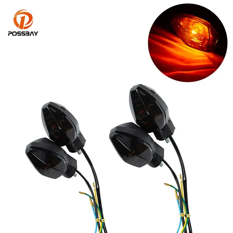 4 pcs 12V Turn Signals Indicators light Indicators LED Lamps Accessories for WAVE ALPHA RS150R WAVE110 CX110 CX-ALPHA DASH2 DASH