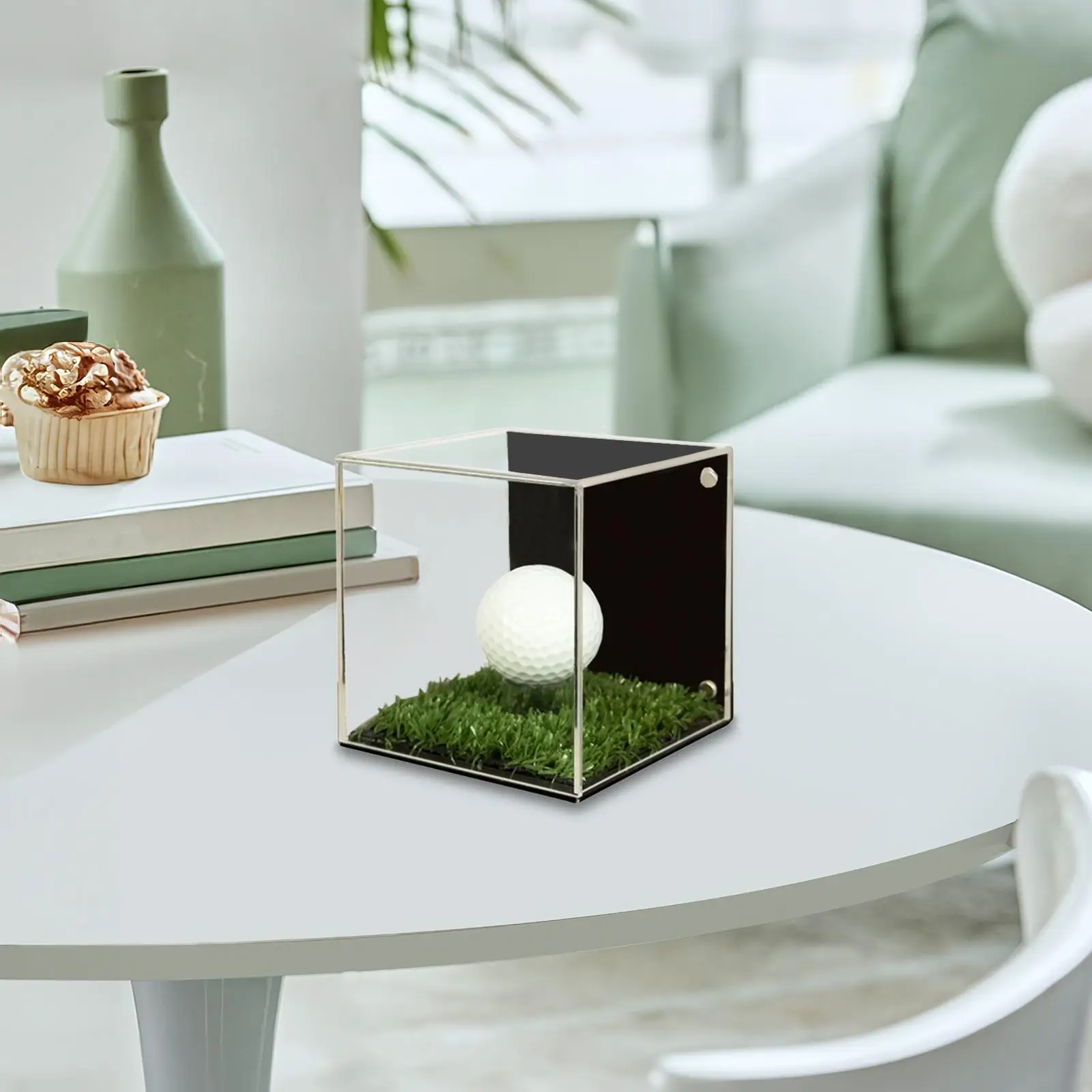 حقيبة عرض كرة الجولف متعددة الأغراض مع قاعدة عرض واقية شفافة #1