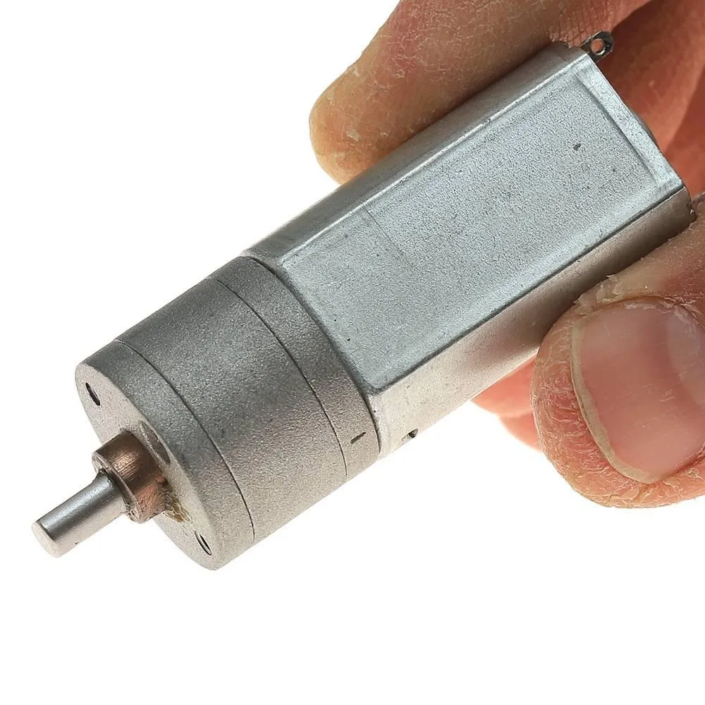 Small 180-reduction Motor with All-metal Gears DC3.7V-6V 220-360RPM Gear Motor Model Toy DIY Robot Accessories