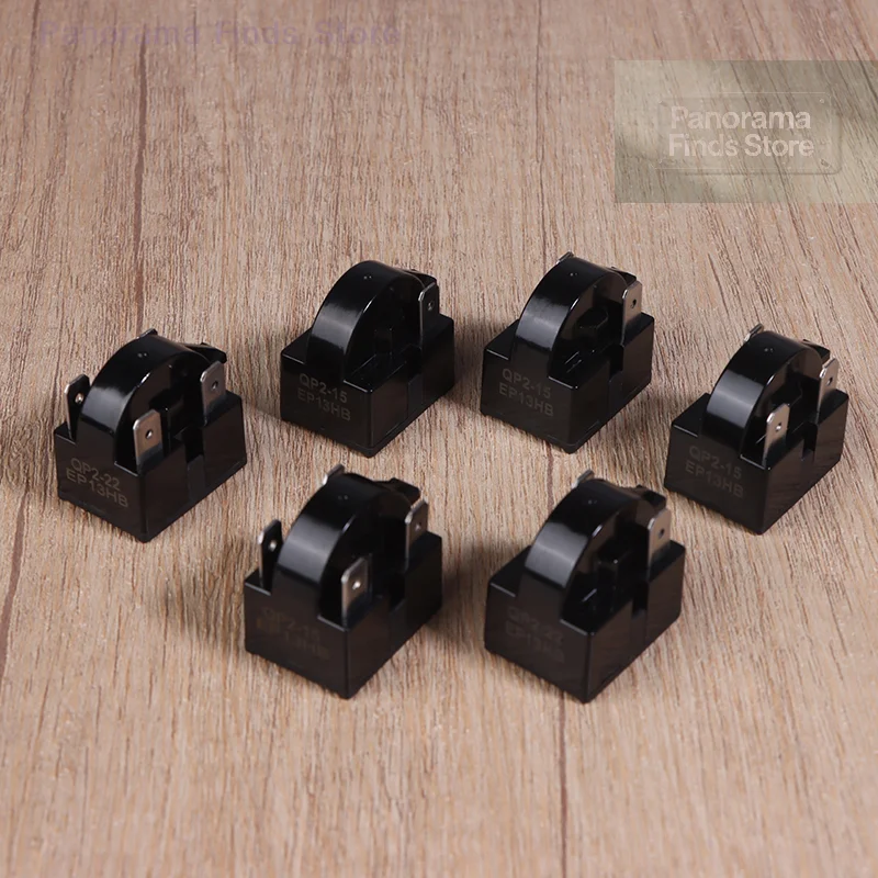 Relés de Arranque PTC para Refrigerador, 1 Unidad, 1/2/3/4 Pines, Protector de Sobrecarga del Compresor, Accesorios para Relés de Arranque PTC