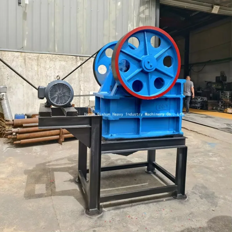 كسارة الفك المحددة للتعدين الأفريقي، الحصى، الرخام، الجرانيت معدات التكسير الخشنة #6