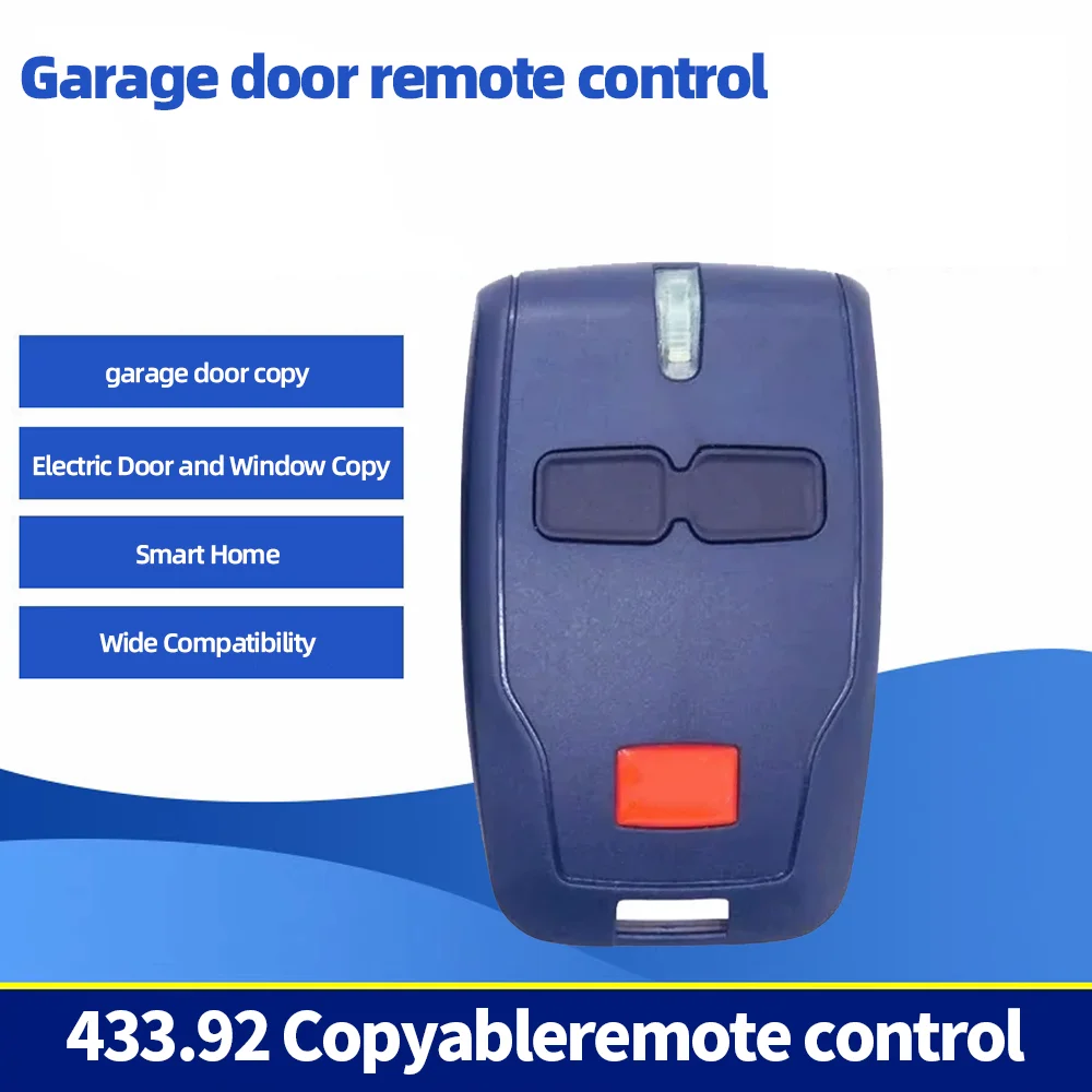 

3pcs BFT B RCB02 RCB04 MITTO 2 4 KLEIO B RCA 02 04 TRC1 TRC2 TRC3 Garage Door Remote Control 433.92MHz Gate Opener