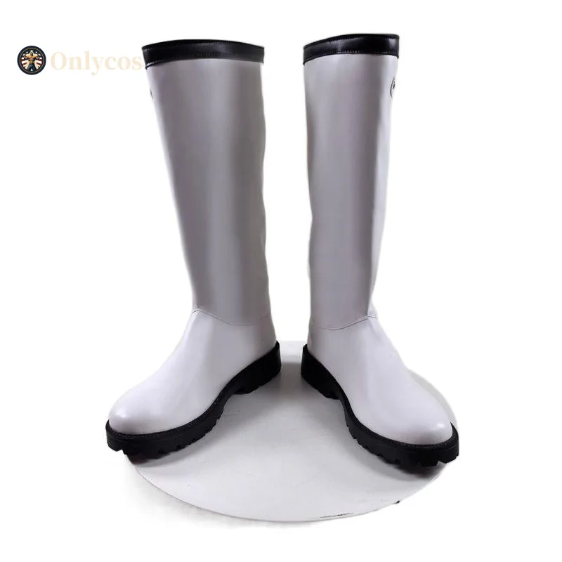 رائعة أربعة امرأة غير مرئية تأثيري أحذية هالوين كرنفال الأحذية بو أحذية من الجلد تأثيري الدعامة Onlycos