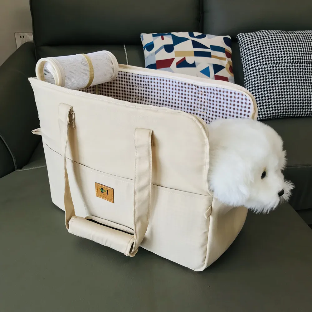 Transportín transpirable para gatos y perros – Bolso de viaje - imagen 2
