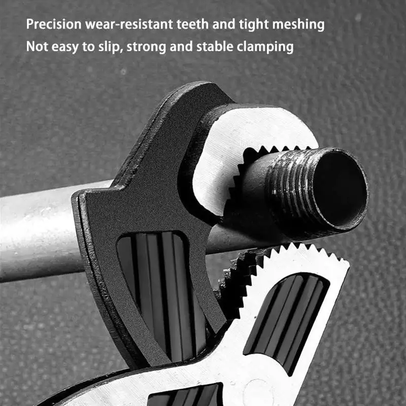 Industrial Grade Multifunctional Self-locking Pipe Wrench Tool Hand Tool Adjustable Wrench Car Wrench Household Repair Tools