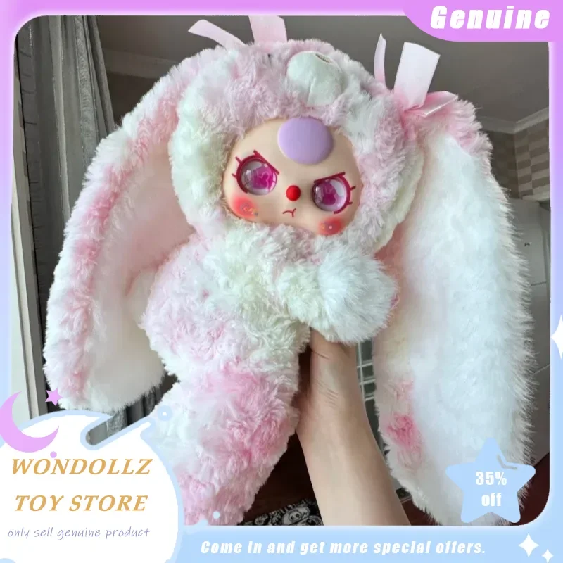 

Genuine Baby Three 400% 30cm Hug Baby Series Blind Box Cute Plush Doll Rabbit Backpack Trendy Toy Collection Girl Surprise Gift