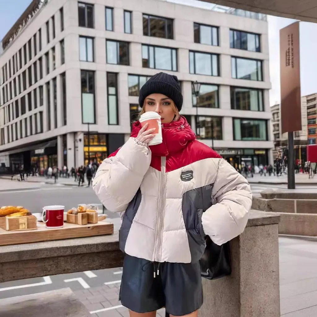

Women's Cotton Jacket Supports Ding Payment Not in Stock Minimum Order 300 Pieces
