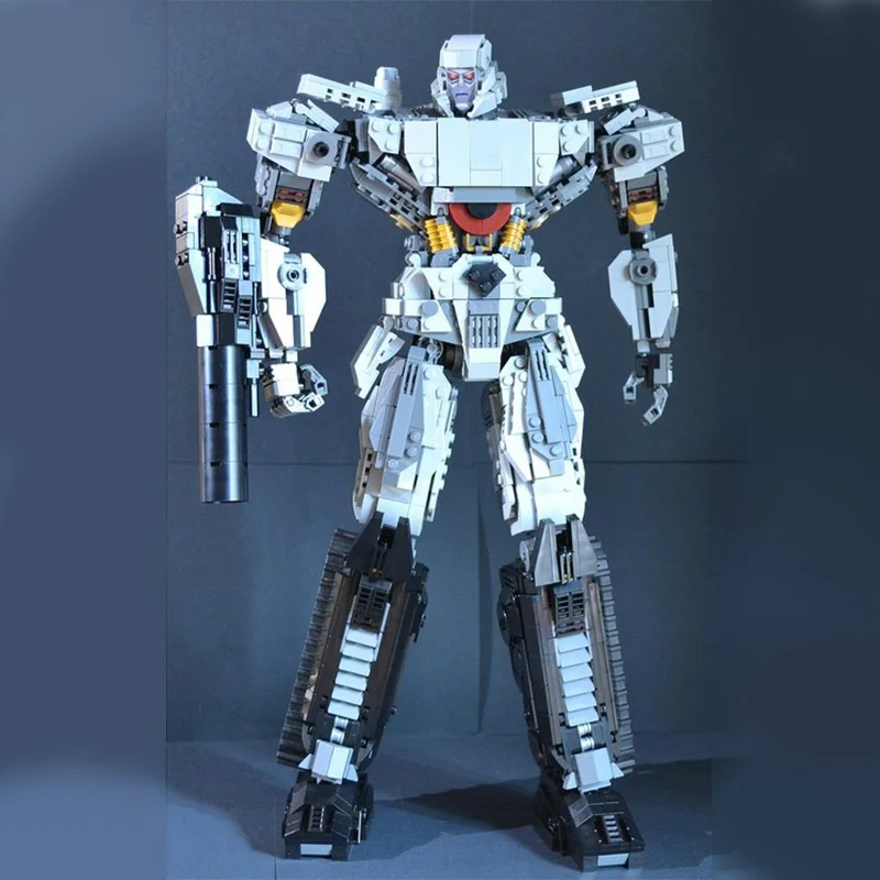 2036 pezzi MOC transformers mega-tyrant statua imponente modello Building Blocks compleanno giocattoli regalo"