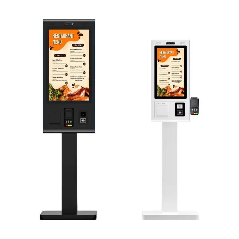 Wall Mounted Self-service Kiosk Self-Order Totem Android or Windows for Self-service Ordering Machine