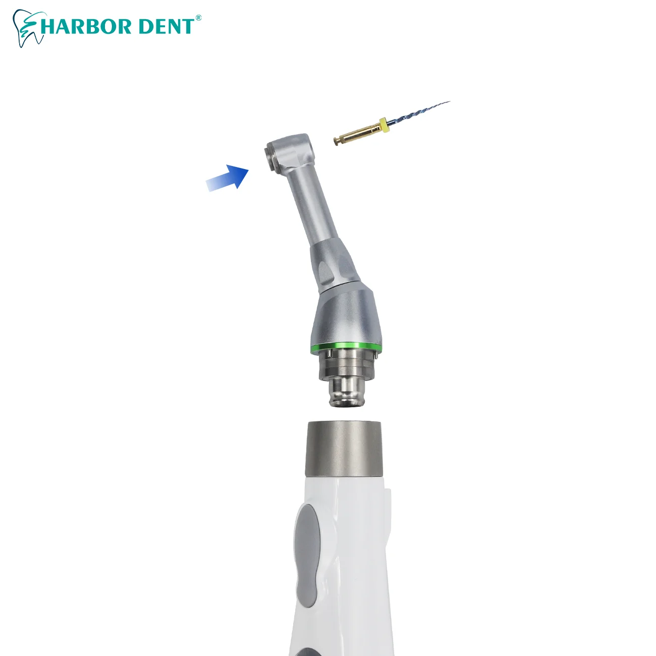 EndoMotor 16:1, equipo de reducción Dental, Endo inalámbrico con luz LED, Motor importado, instrumento de Canal radicular, puntas de dentista