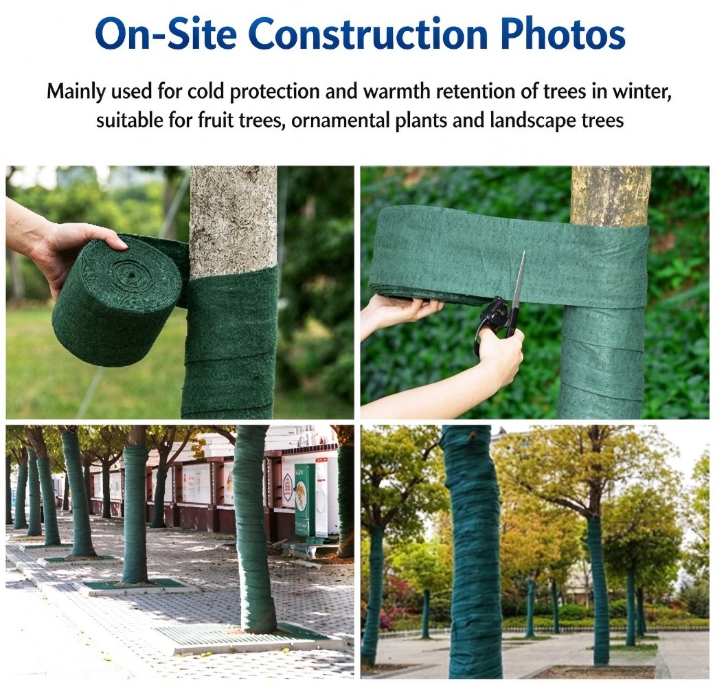 Greening Fruit Tree Cold-proof Fabric Non-woven Fabric Anti-freezing Thermal Insulation Bag Tree Fabric Fast Delivery
