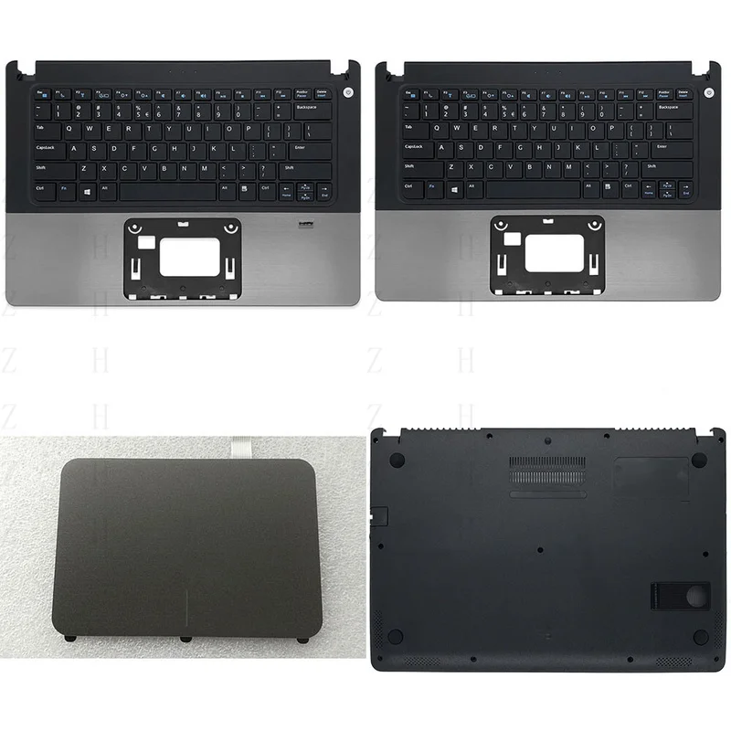 ZZ для Dell Vostro V5460 V5470 V5480 P41G упор для рук с нижней частью корпуса клавиатуры ZZ для Dell Vostro V5460 V5470 V5480 P41G упор для рук с нижней частью корпуса клавиатуры