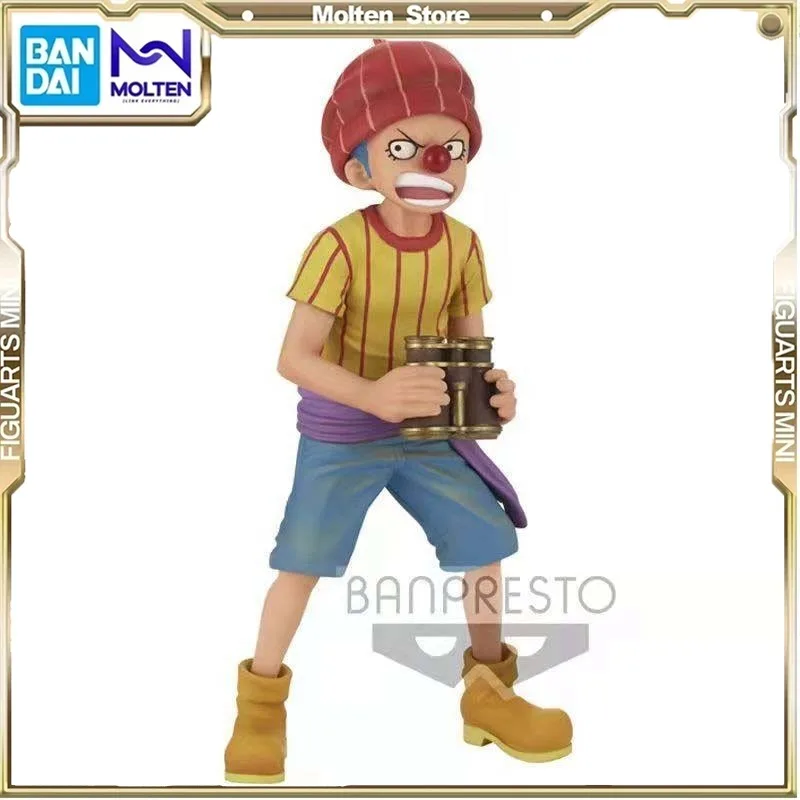 

Оригинальная фигурка Бандай ONE PIECE Багги, коллекционная модель, игрушка, подарок на день рождения для детей