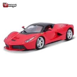 Bburago-高級車,1:24スケール,Fivari laferrari,合金,モデル,おもちゃ,コレクション,ギフト