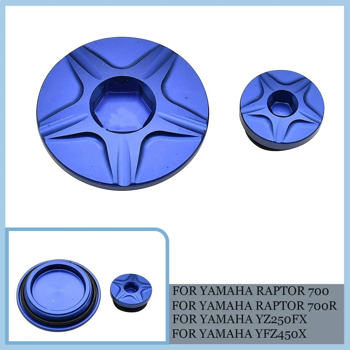 

For Yamaha WR250X WR250R WR426F WR250F WR400F YZ250F YZ450F YZ426F YZ400F TTR 50 XV XTSerow VIRAGO 250 Engine Timing Plug Cover