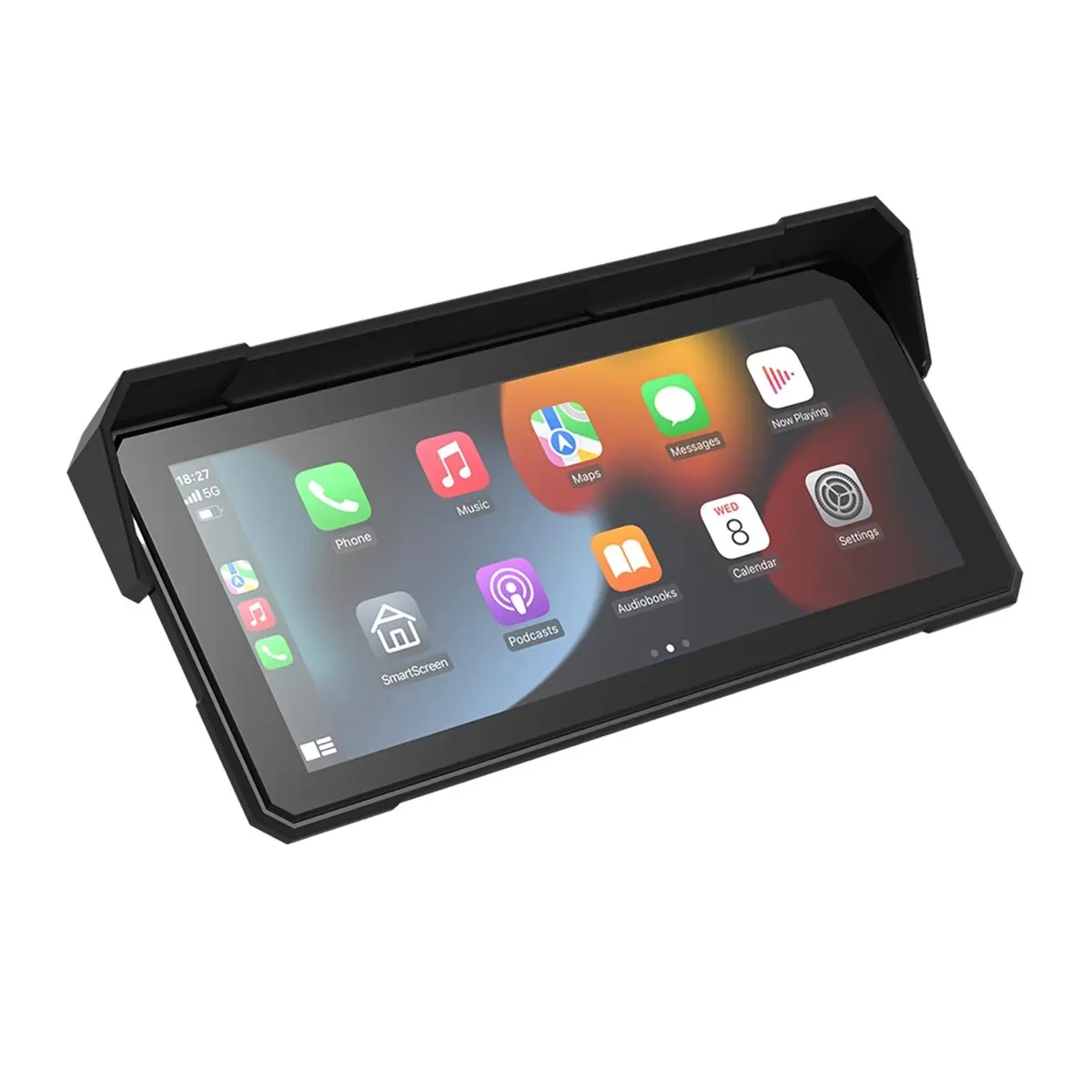 A23Z Motorcycle 8.1Inch Navigation Screen Bluetooth Portable Waterproof Screen Wireless Carplay Android Auto MP5 Player
