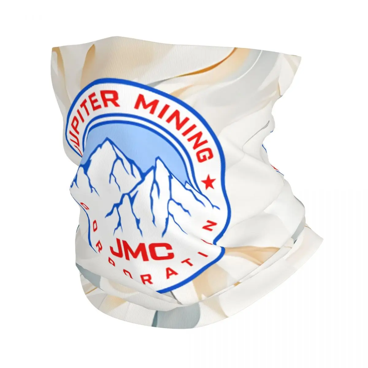 Fantástico Jupiter Miner Bandana para adultos, capa de pescoço unisex, envoltório impresso de motocross, lavável, cachecol