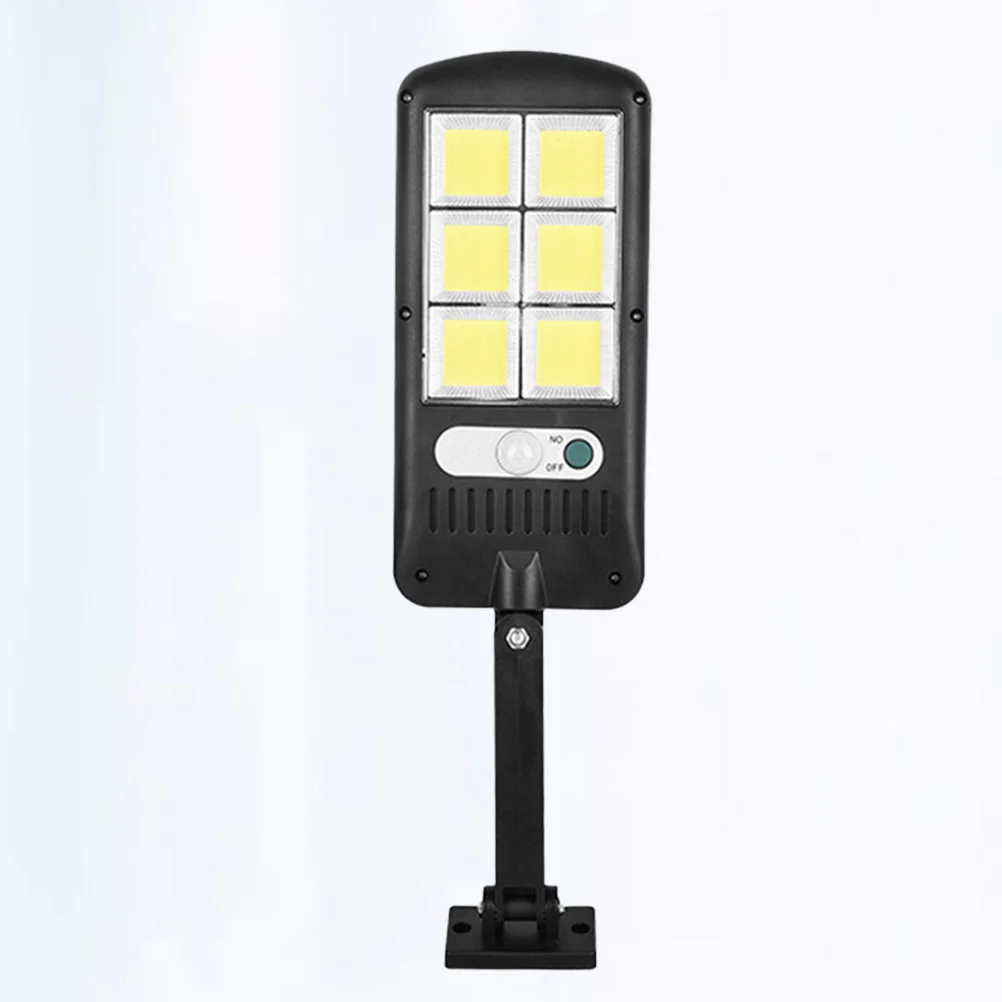 

150 Cobs Solar Street Light Sensor Durable Outdoor Garden Lamp Simple Bracket Lighting Tool Bracket Street Light