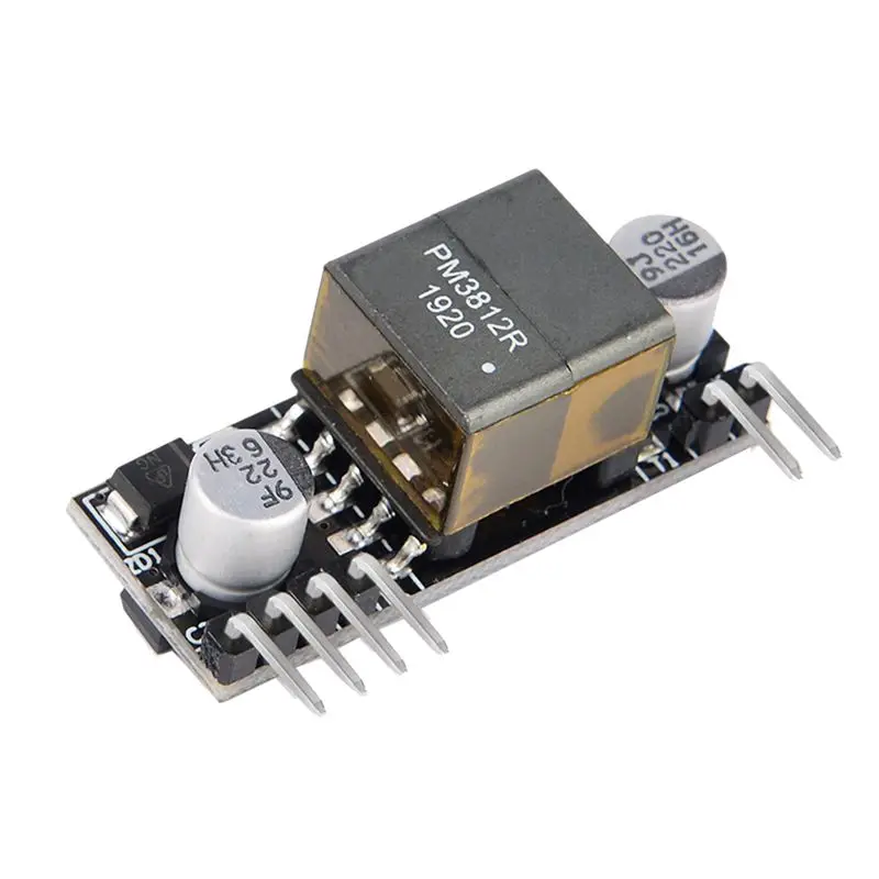 SPECIAL OFFER~DP1435 12V PoE Module Solid Capacitor Embedded Pin Type Standard 48V Small Size Supports 100M Gigabit