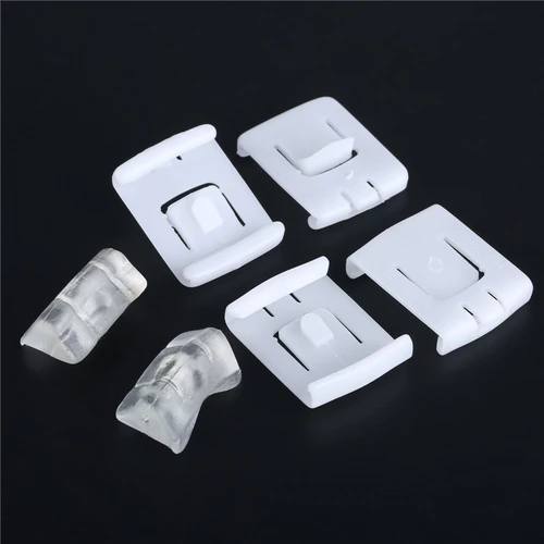 Guía deslizante central del corredor del riel del asiento delantero del coche 435881203 A C10 para GOLF MK1 MK2 MK3 CORRADO SCIROCCO Plástico