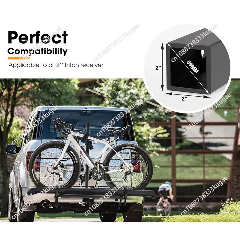 Car platform electric bicycle frame