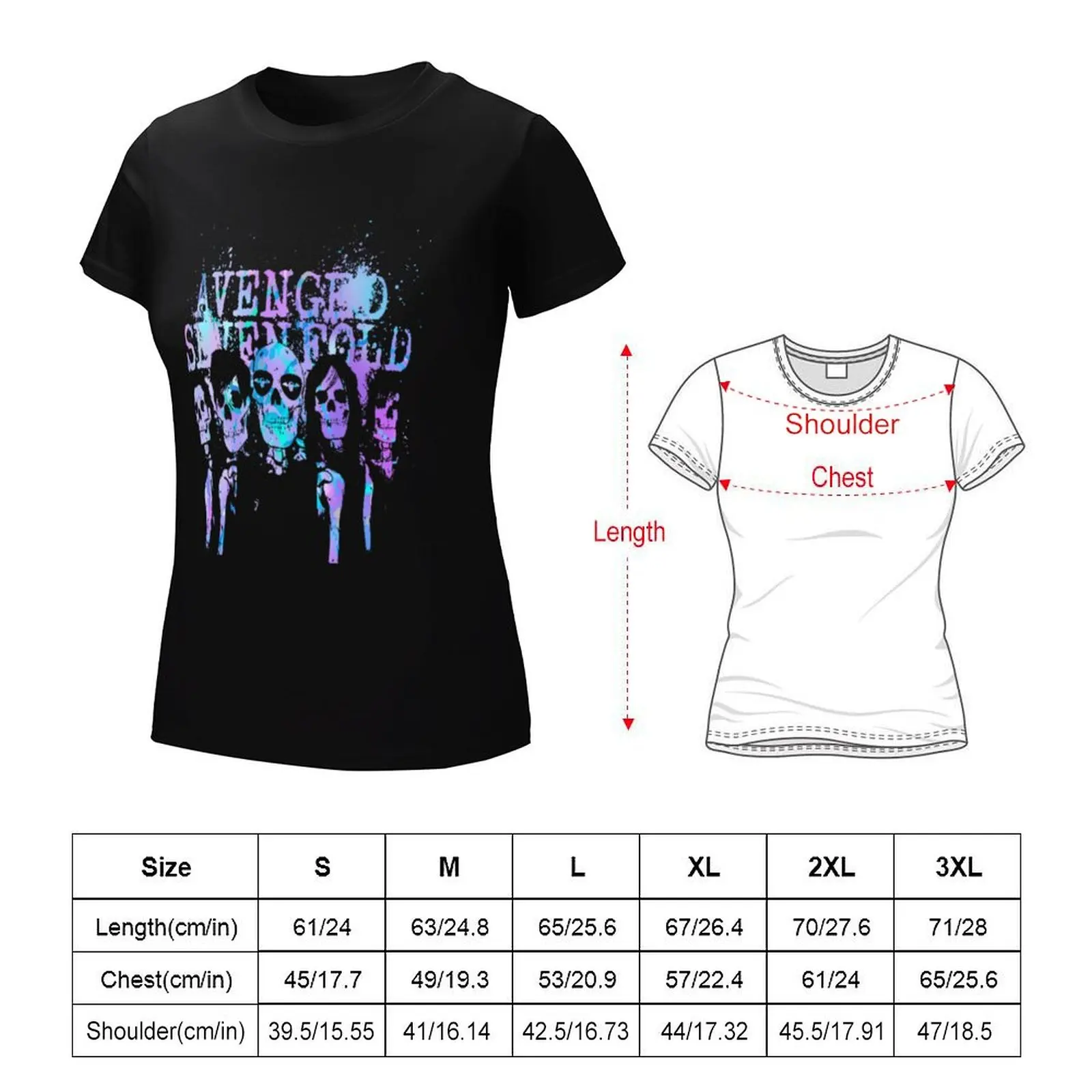 A Little Piece of Heaven Metalcore Heavy Metal T-shirt oversized anime clothes Women's cotton t-shirt