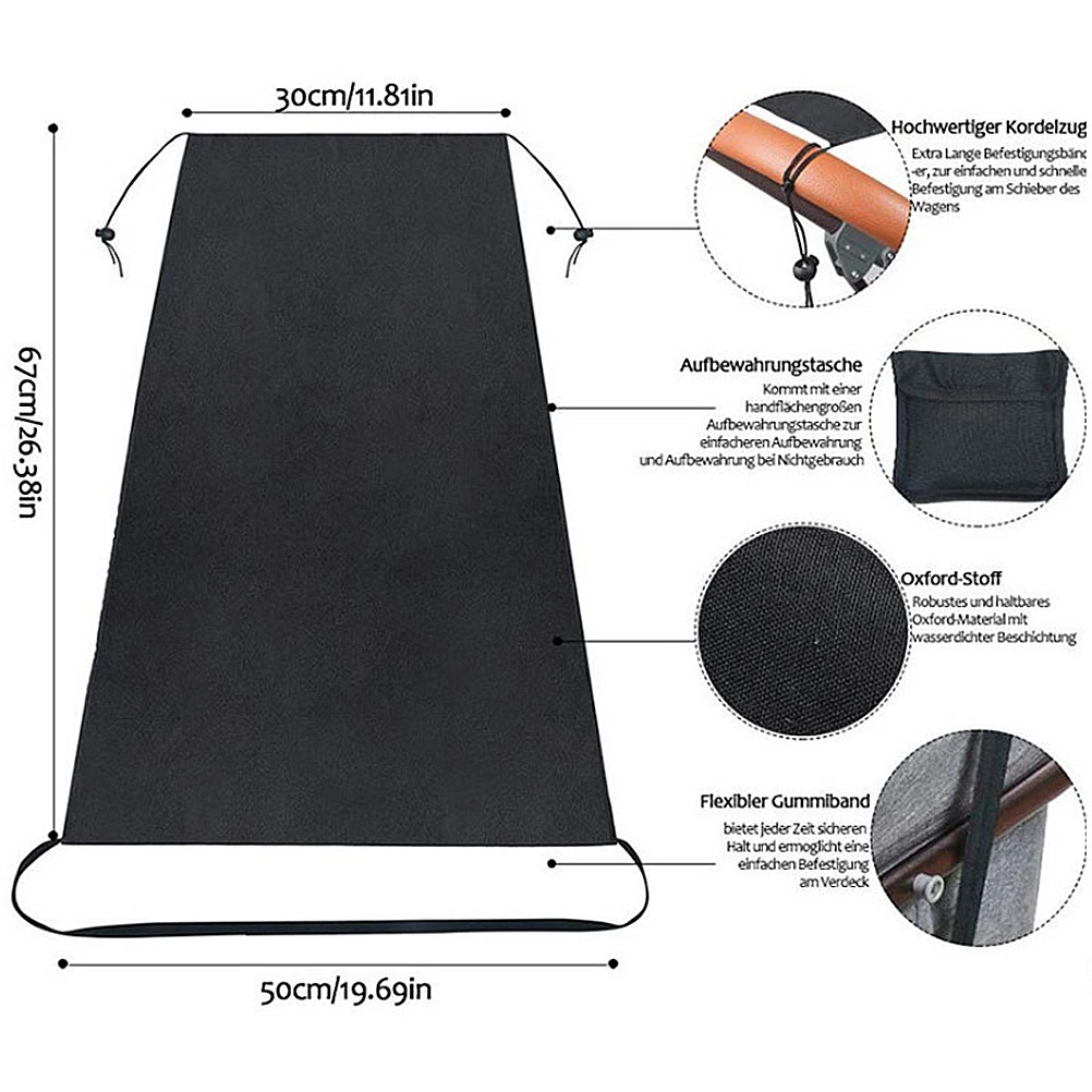 

Infant Stroller Cover Durable Breathable Lightweight Sunshade Waterproof Baby Protector Parenting Simplify Stroller Accessories