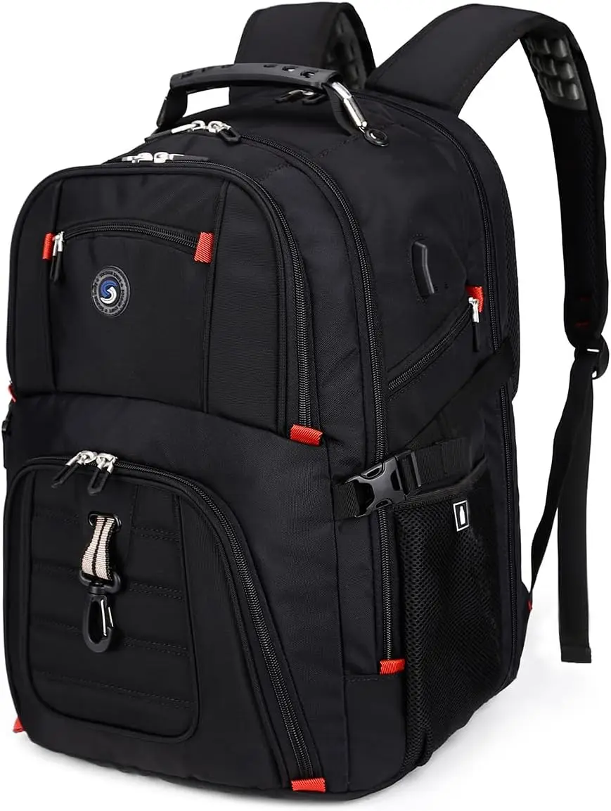 

Extra Large 50L Travel Laptop Backpack with USB Charging Port, Airline Approved for Men Women