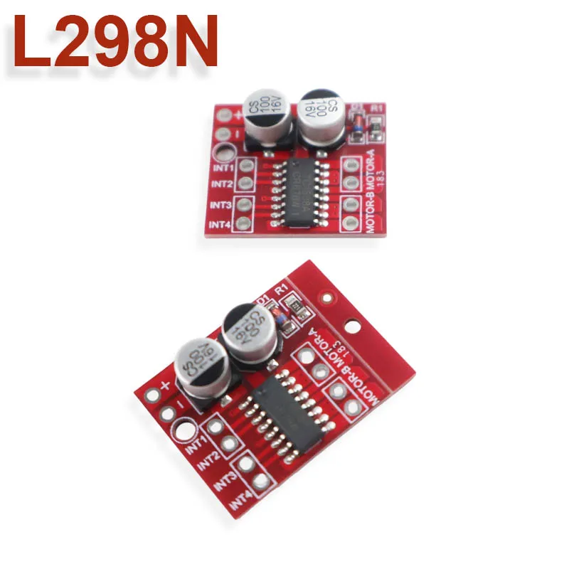 MX1508 DC Motor Driver Module DC 2V-10V 1.5A 2-Way PWM Speed Dual H-Bridge Stepper Motor Driver Mini L298N DC Motor Driver